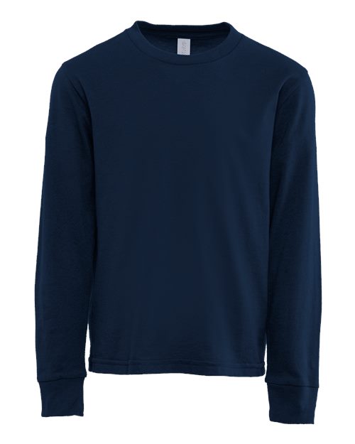 Next Level Youth Cotton Long Sleeve T-Shirt