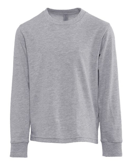Next Level Youth Cotton Long Sleeve T-Shirt Next Level