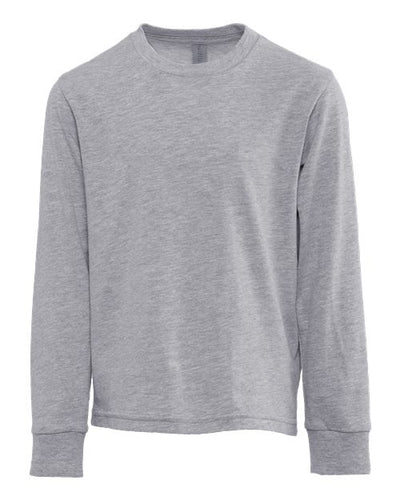 Next Level Youth Cotton Long Sleeve T-Shirt