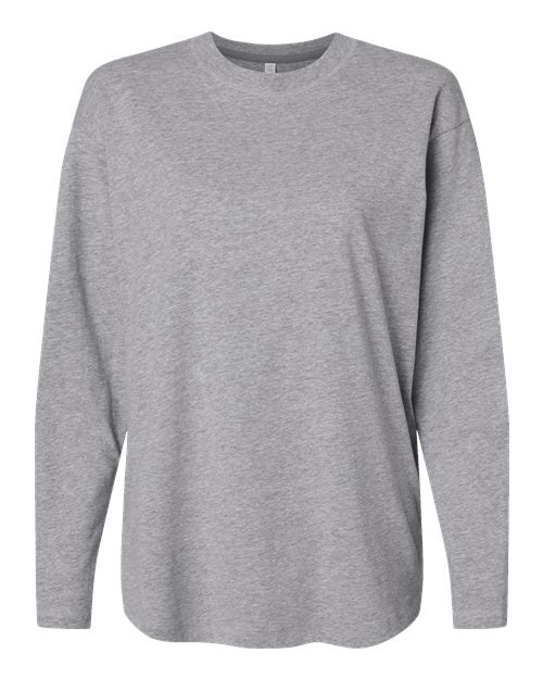 LAT Ladies' Relaxed Fine Jersey Long Sleeve Tee LAT