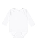 Rabbit Skins Infant Fine Jersey Long Sleeve Bodysuit Rabbit Skins