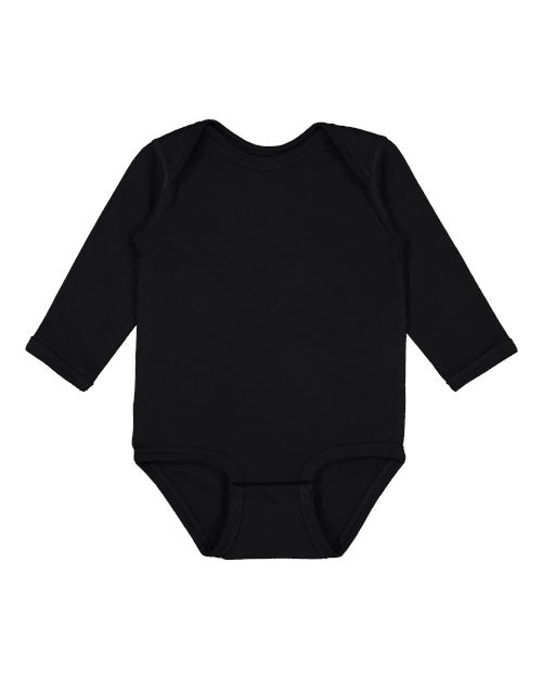 Rabbit Skins Infant Fine Jersey Long Sleeve Bodysuit Rabbit Skins