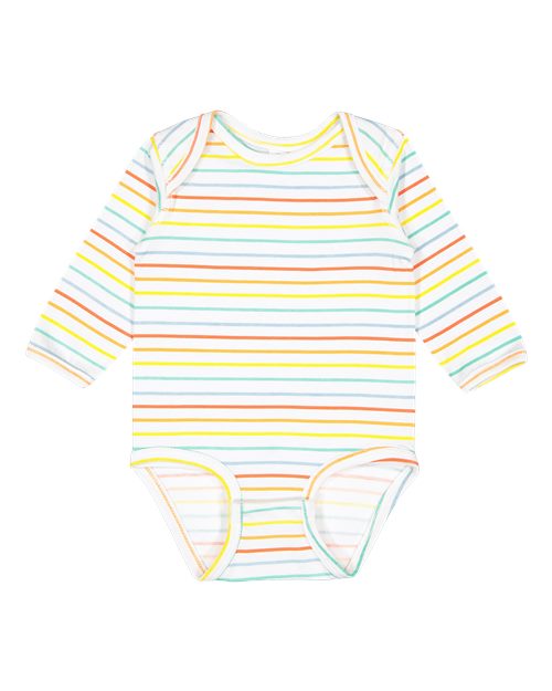 Rabbit Skins Infant Fine Jersey Long Sleeve Bodysuit Rabbit Skins