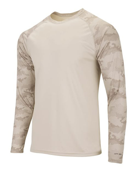 Paragon Men's Cayman Performance Colorblocked Long Sleeve T-Shirt Paragon