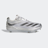 adidas Men's Adizero Electric+ Silver Speed Baseball Cleats Baseball Footwear Adult