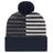 Cap America RKH12 Half Color Knit Cap with Cuff Unisex Accessories Hats & Caps