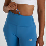New Balance Women's Sleek High Rise Legging Womens Apparel Pants & Sweatpants