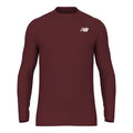 New Balance Men's Cold Weather Long Sleeve Base Layer Mens Apparel Shirts & Tops