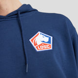 New Balance Men's Lille LOSC Terry Hoodie Soccer Uniforms & Apparel All