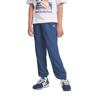 New Balance Youth Brush Back Small Logo Jogger Youth Apparel Pants & Shorts