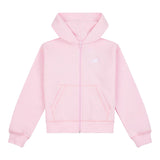 New Balance Youth Brush Back Small Logo Full Zip Hoodie Youth Apparel Hoodies & Sweatshirts