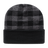Cap America RKP12 Plaid Knit Cap with Cuff Unisex Accessories Hats & Caps