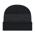 Cap America RKT12 Thin Striped Knit Cap with Cuff Unisex Accessories Hats & Caps