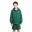 New Balance Youth Brush Back Small Logo Full Zip Hoodie Youth Apparel Hoodies & Sweatshirts