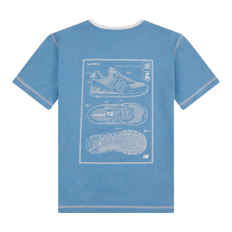 New Balance Youth 574 Diagram Tee Youth Apparel Shirts & Tops