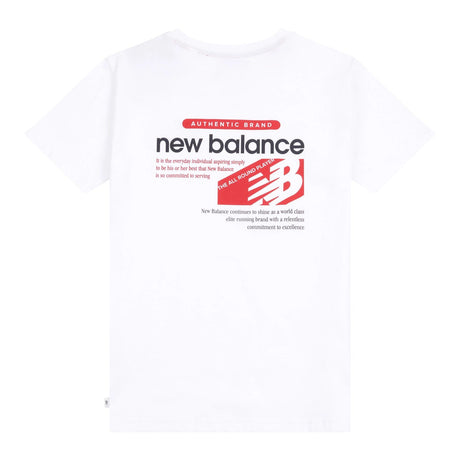 New Balance Youth Authentic Brand Tee Youth Apparel Shirts & Tops