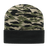 Cap America RKTC12 Vintage Tiger Camouflage Knit Cap with Solid Color Cuff Unisex Accessories Hats & Caps