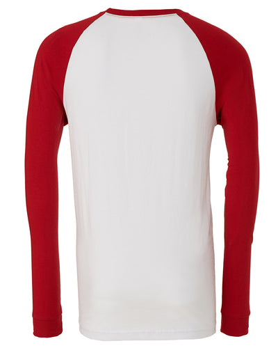 Bella + Canvas Men's Jersey Long-Sleeve Baseball T-Shirt
