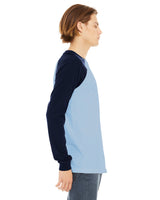 BELLA + CANVAS Men's Jersey Long-Sleeve Baseball T-Shirt