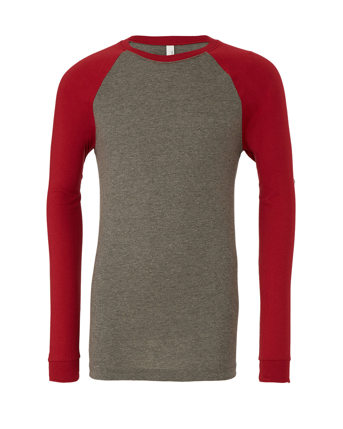 BELLA + CANVAS Men's Jersey Long-Sleeve Baseball T-Shirt
