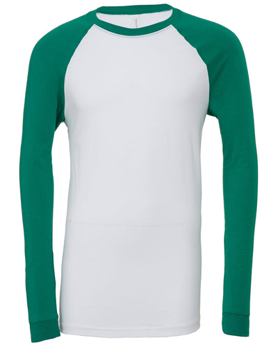 Bella + Canvas Men's Jersey Long-Sleeve Baseball T-Shirt