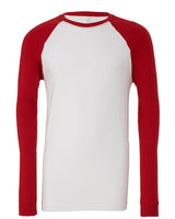 BELLA + CANVAS Men's Jersey Long-Sleeve Baseball T-Shirt