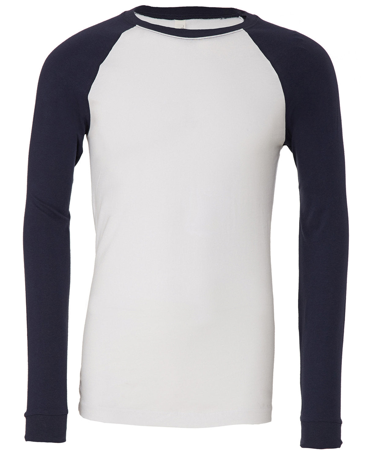BELLA + CANVAS Men's Jersey Long-Sleeve Baseball T-Shirt
