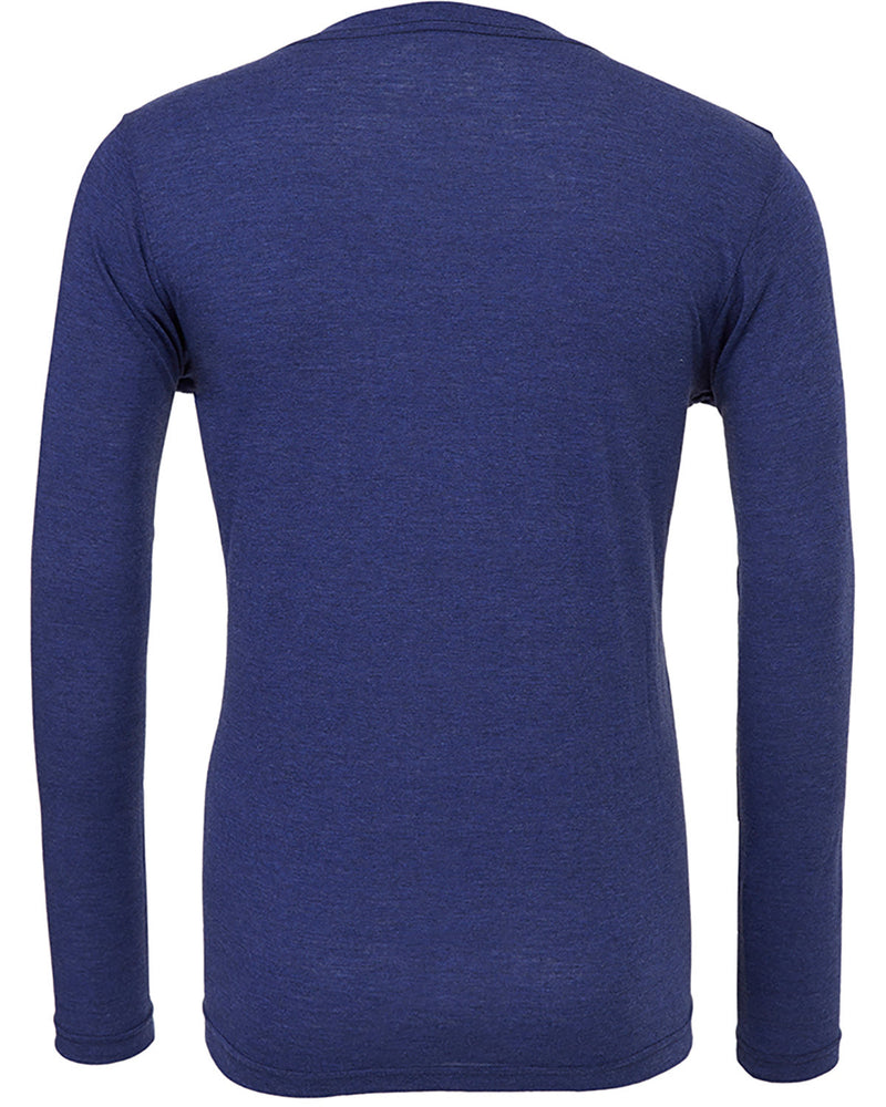 Bella + Canvas Unisex Jersey Long-Sleeve V-Neck T-Shirt