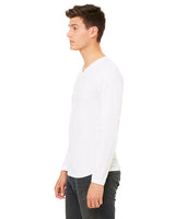 BELLA + CANVAS Unisex Jersey Long-Sleeve V-Neck T-Shirt