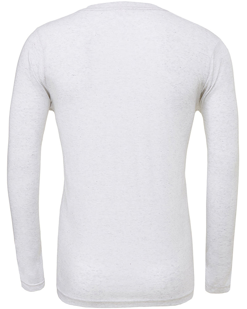 Bella + Canvas Unisex Jersey Long-Sleeve V-Neck T-Shirt