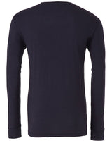 BELLA + CANVAS Men's Jersey Long-Sleeve Henley