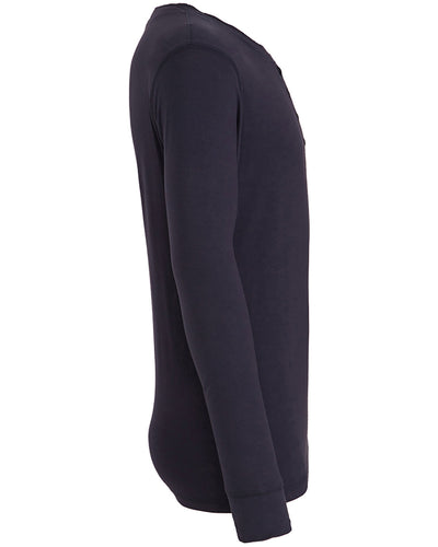 Bella + Canvas Men's Jersey Long-Sleeve Henley