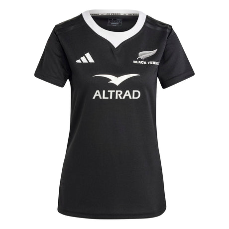 adidas Women's Black Ferns Short Sleeve Rugby Jersey Womens Apparel Shirts & Tops