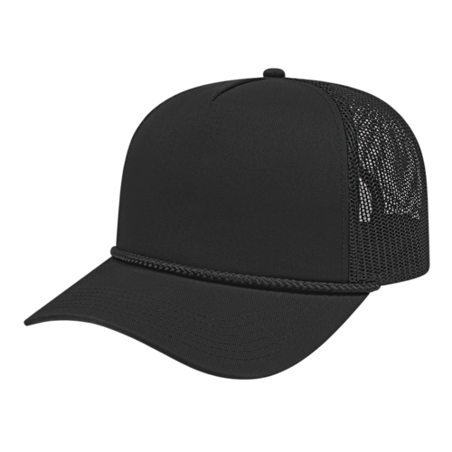 Cap America Value Rope Trucker Mesh Back Cap Unisex Accessories Hats & Caps