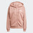 adidas Women's Essentials Linear Full-Zip Hoodie Womens Apparel Sweatshirts & Fleece
