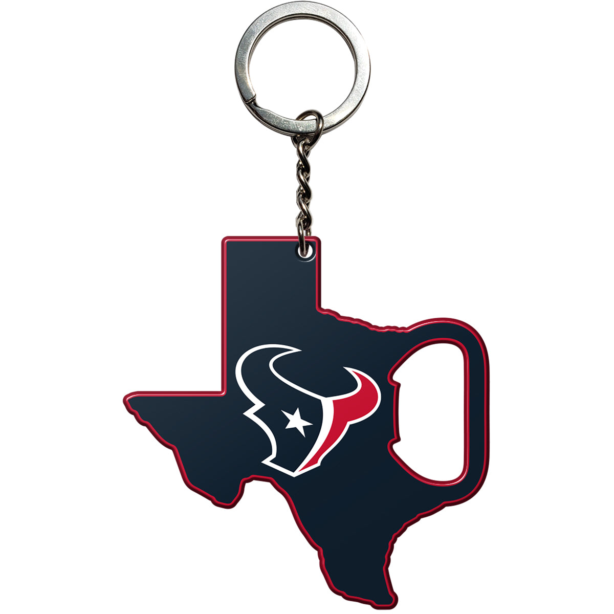 Fanmats Houston Texans Keychain Bottle Opener Fan Gear NFL Houston Texans