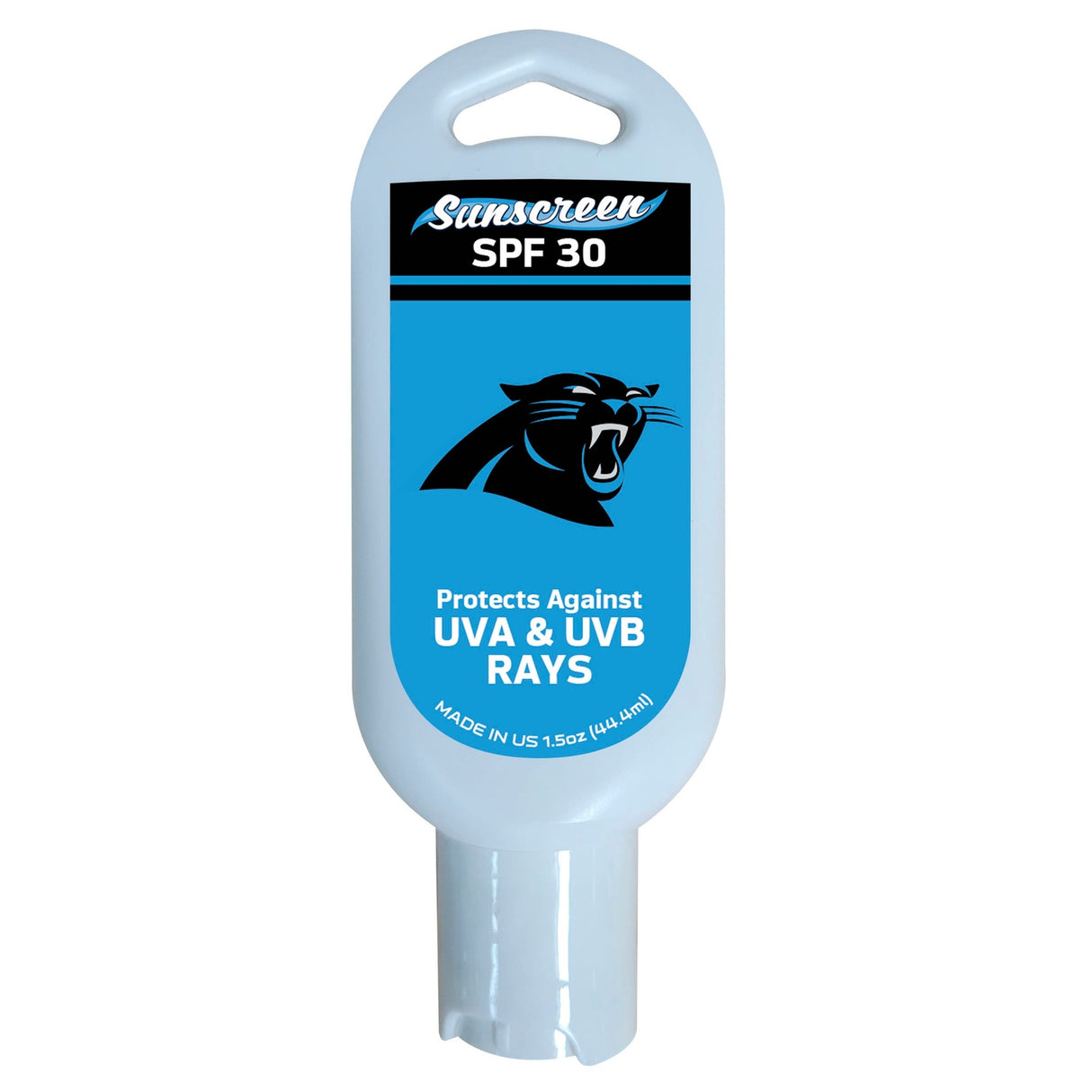 Fanmats Carolina Panthers 1.5oz SPF 30 Sunscreen Fan Gear NFL Carolina Panthers