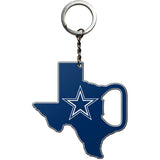 Fanmats Dallas Cowboys Keychain Bottle Opener Fan Gear NFL Dallas Cowboys