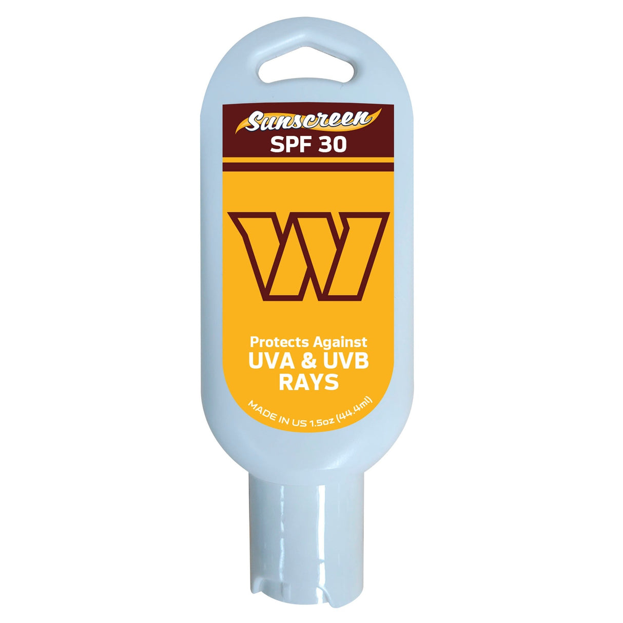 Fanmats Washington Commanders 1.5oz SPF 30 Sunscreen Fan Gear NFL Washington Commanders