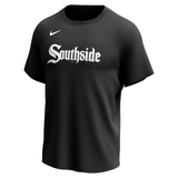 Nike Chicago White Sox 1976-85 Adult Institutional Short Sleeve Cooperstown Crew Neck-1