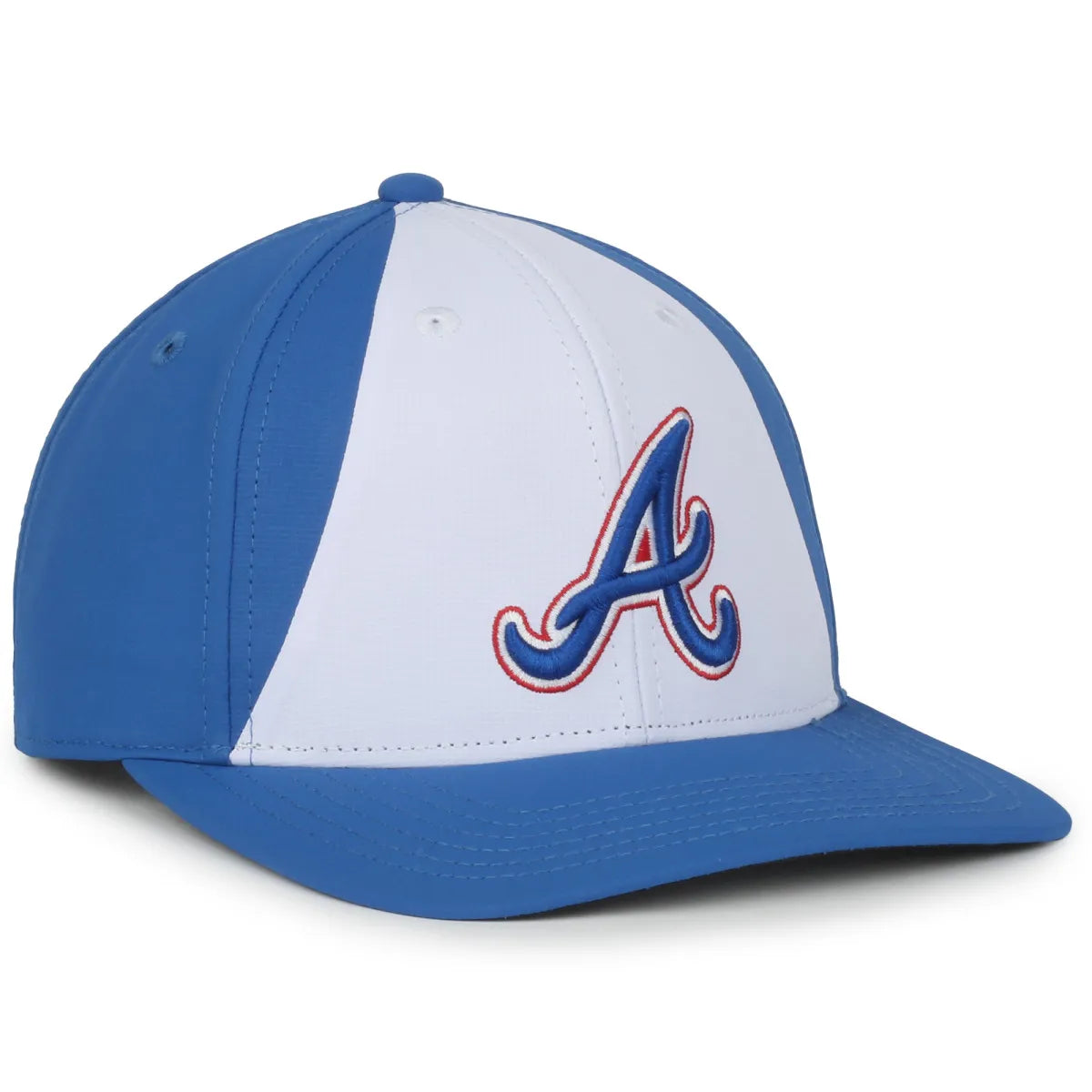 Outdoor Cap Atlanta Braves™ Official MLB® Replica Structured Solid Panel Hat (MLB-550cc)-1