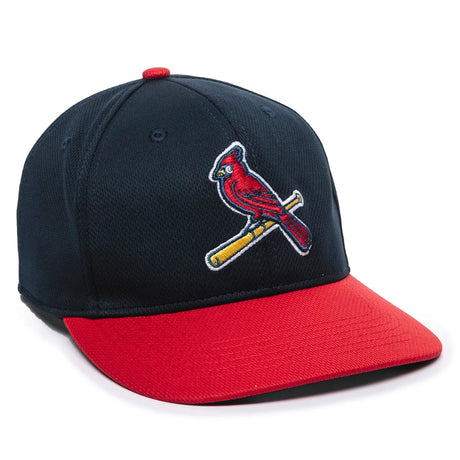 Outdoor Cap St. Louis Cardinals™ Official MLB® Replica Structured Solid Panel Hat (MLB-350)-1