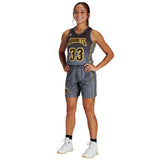 Custom Single-Ply Reversible Basketball 7" Short Womens Team Basketball Shorts