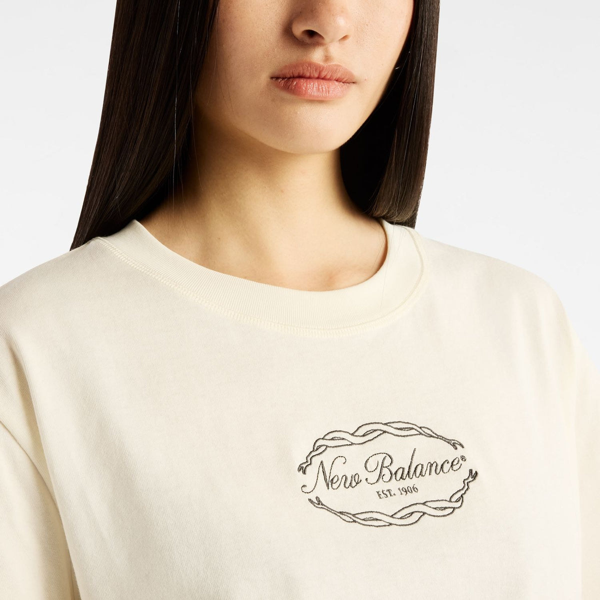 New Balance Women's Family Relaxed Hip Length T-Shirt-4