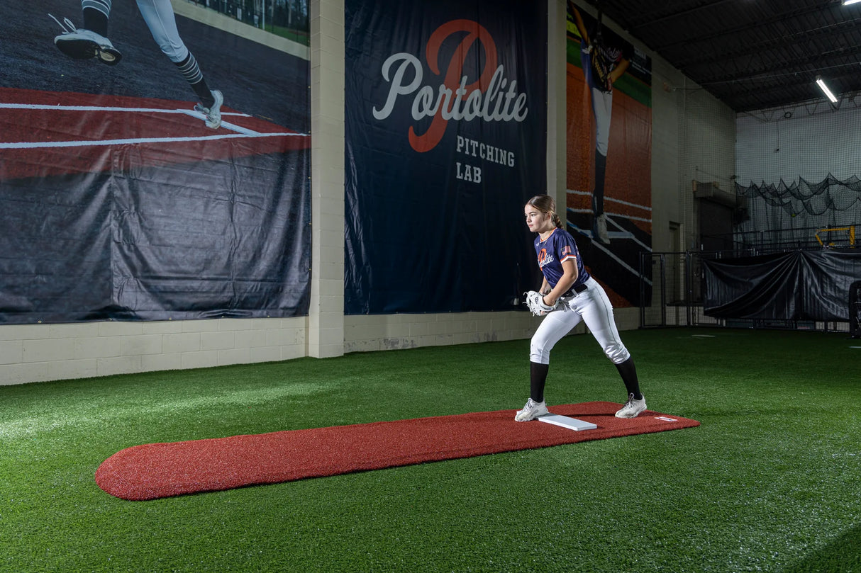 Portolite Baseball Signature Practice Softball Mat No Lines-1