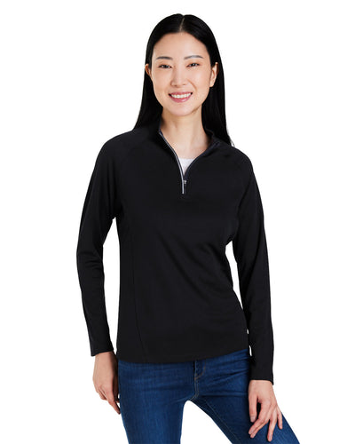 CORE365 Ladies' Origin Performance Pique Quarter-Zip