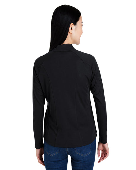CORE365 Ladies' Origin Performance Pique Quarter-Zip CORE365