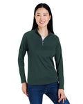 CORE365 Ladies' Origin Performance Pique Quarter-Zip CORE365