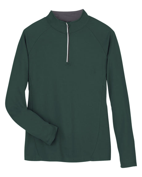 CORE365 Ladies' Origin Performance Pique Quarter-Zip CORE365