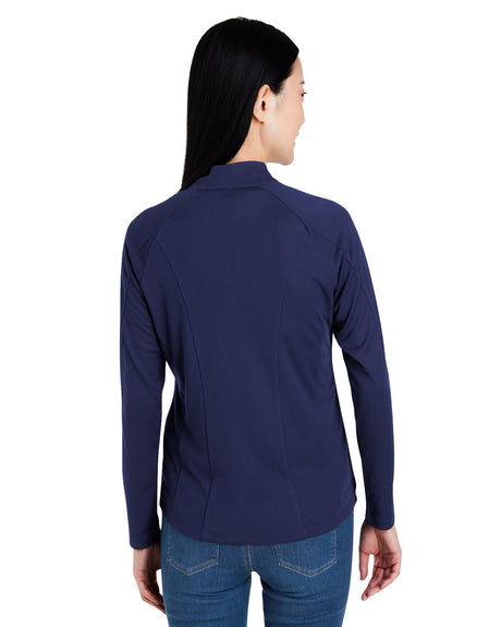 CORE365 Ladies' Origin Performance Pique Quarter-Zip CORE365